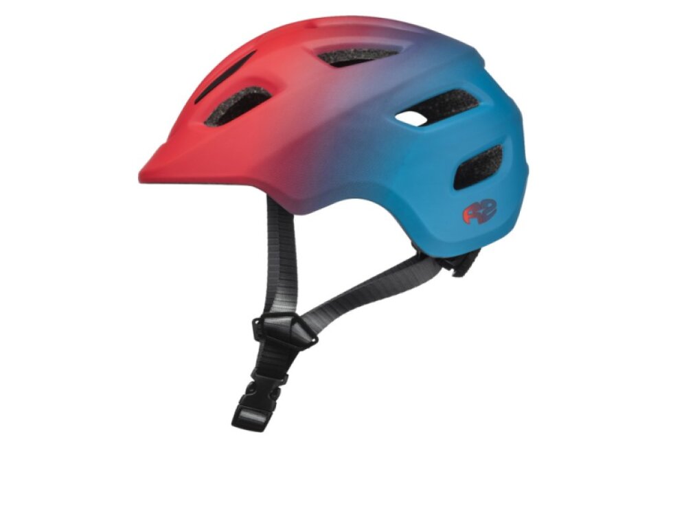 Dětská helma R2 Pump matná červená,petrol modrá