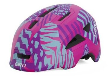 Dětská helma Giro Scamp II matte pink animal