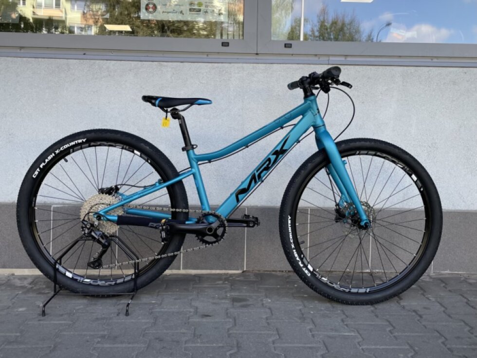 Dětské kolo MRX Barbus 26" Face modré, Deore 1x10