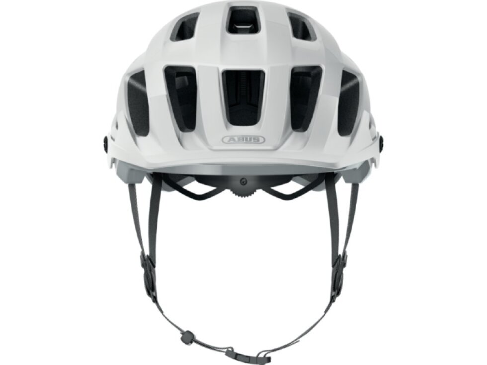 Cyklistická helma Abus Moventor 2.0 shiny white