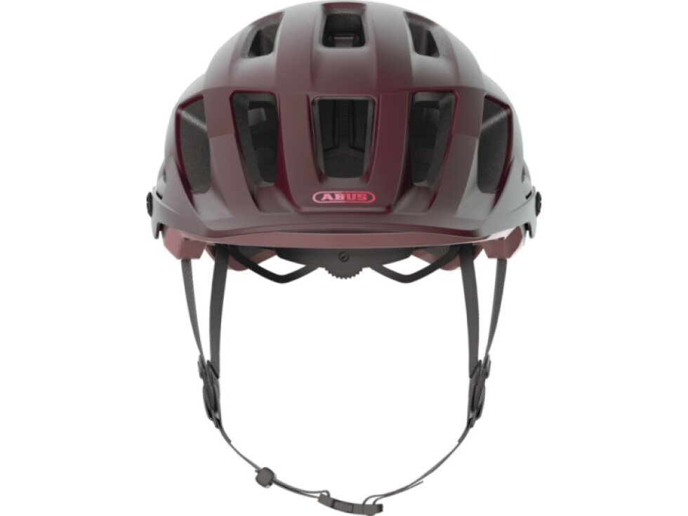 Cyklistická helma Abus Moventor 2.0 wildberry red