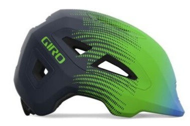 Dětská helma Giro Scamp II matte blue/green towers