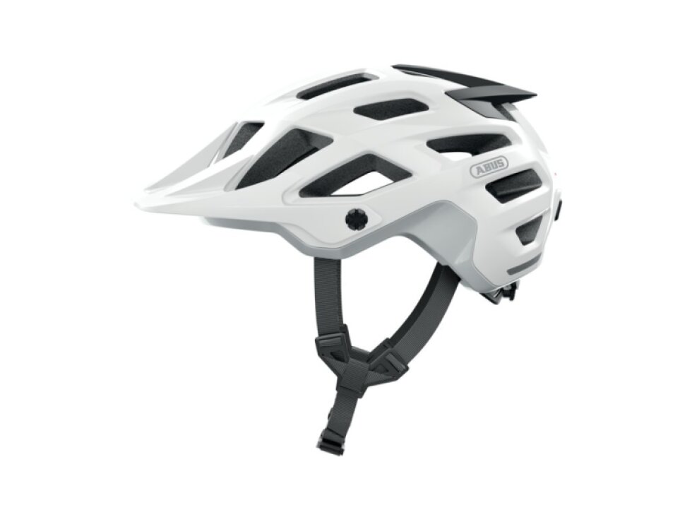 Cyklistická helma Abus Moventor 2.0 shiny white