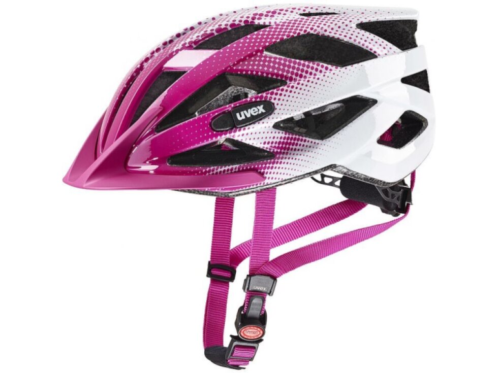 Helma Uvex Air Wing pink-white vel.52-57cm