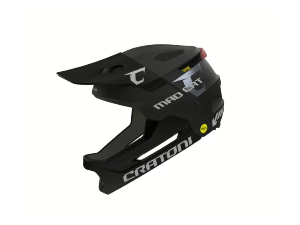 Dětská helma Cratoni MadCat Mips black matt