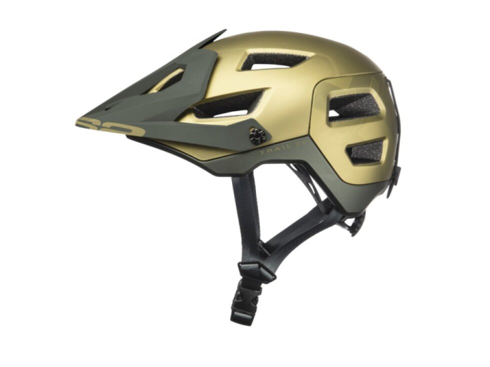 Helma R2 TRAIL 2.0 metalická matná olivově zelená