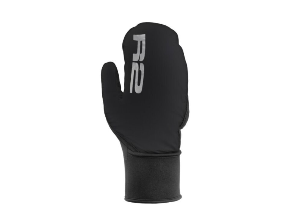 R2 univ.rukavice 2v1 WRAP pánské černé