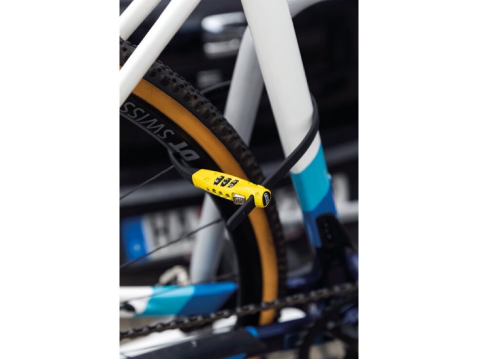 Zámek Abus Combiflex TravelGuard yellow