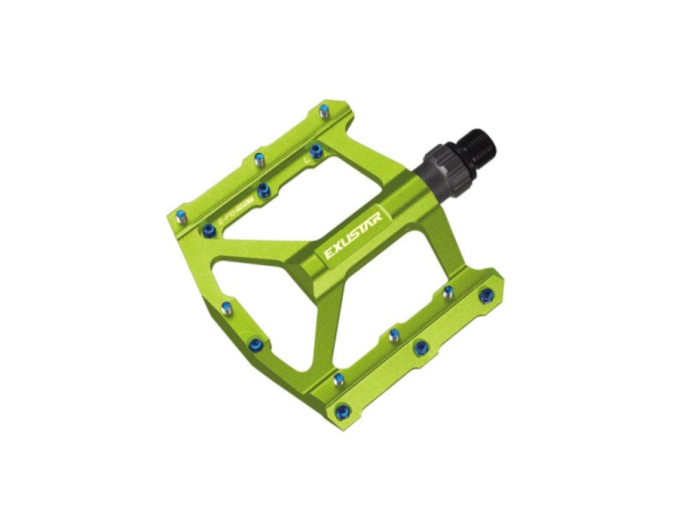 pedály EXUSTAR PB557-GR zelené