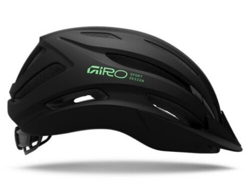 Helma Giro Register II Youth Mat Black/Vivid Green