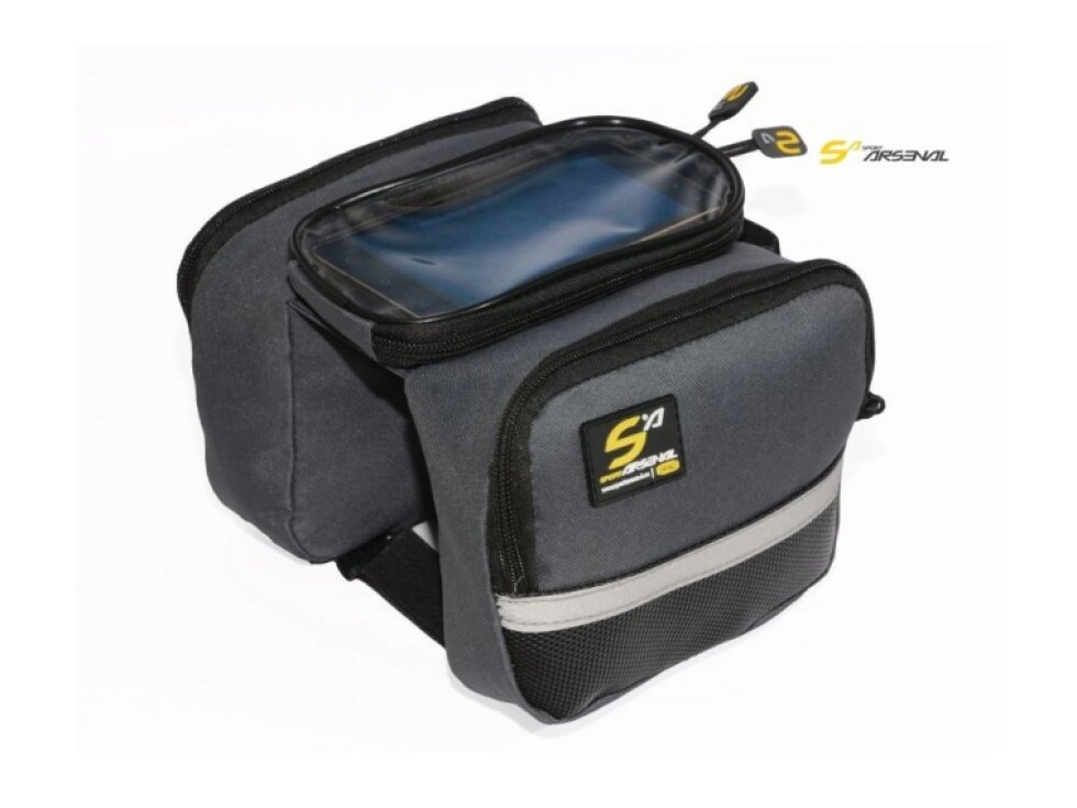 brašna na rám s kapsou na smartphone SPORT ARSENAL