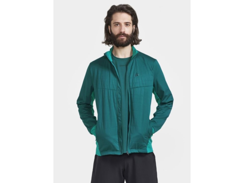 CRAFT bunda ADV Essence warm pánská tyrkyzová