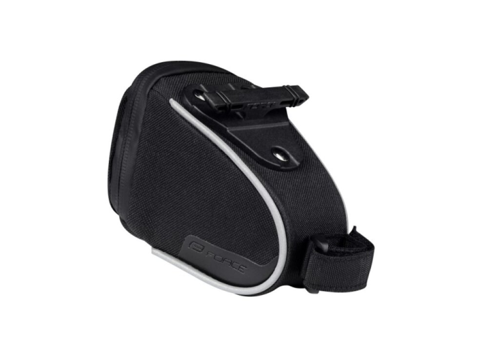 brašna pod sedlo FORCE RIDE 2 klick,černá M