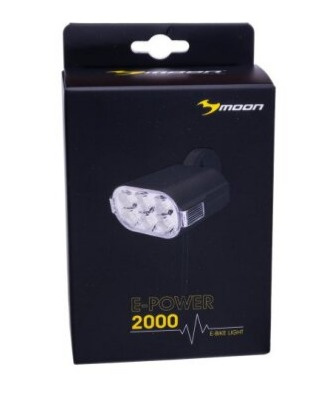 Přední světlo Moon E-Power 2000 pro elektrokola