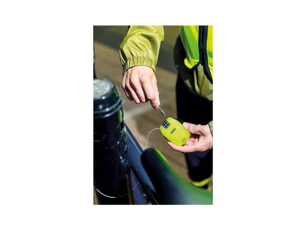 Zámek Abus Combiflex Break 85 neon