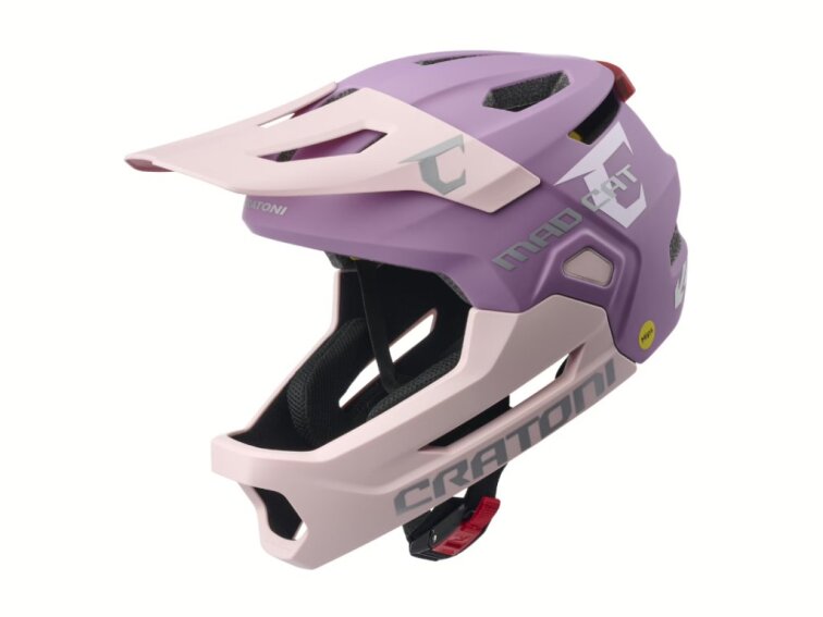 Dětská helma Cratoni MadCat Mips blush-rose matt