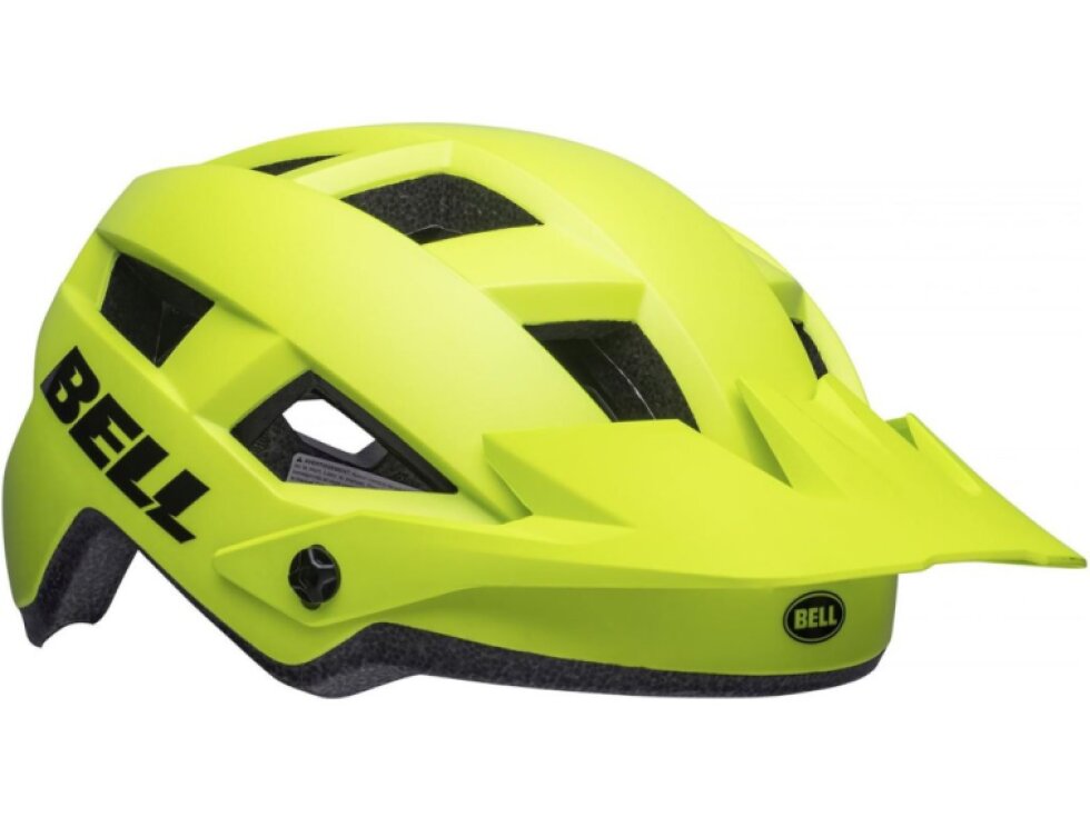 Helma Bell Spark 2 Jr.matte hi-viz yellow 50-57cm