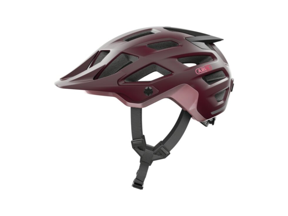Cyklistická helma Abus Moventor 2.0 wildberry red