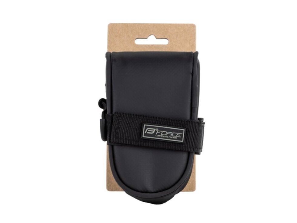Brašna pod sedlo Force MiniBag L, suchý zip, černá