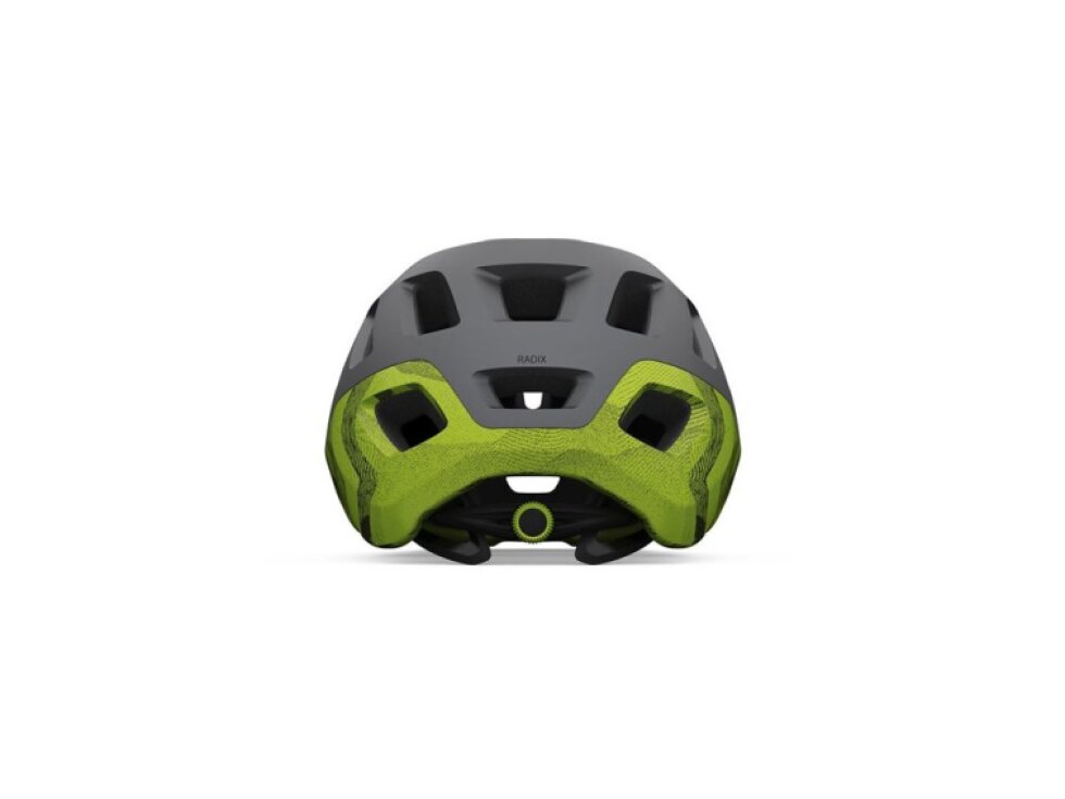 Helma Giro Radix matte metallic black/ano lime