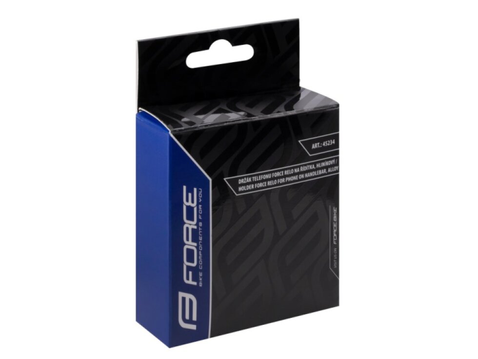 držák telefonu FORCE RELO na řídítka, hliníkový