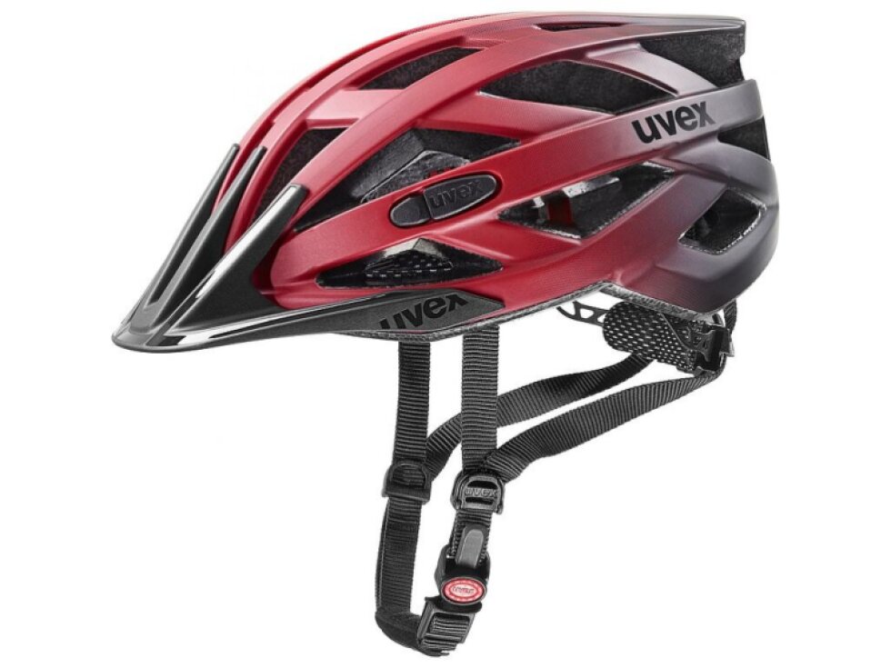 Helma Uvex I-vo CC red-black matt