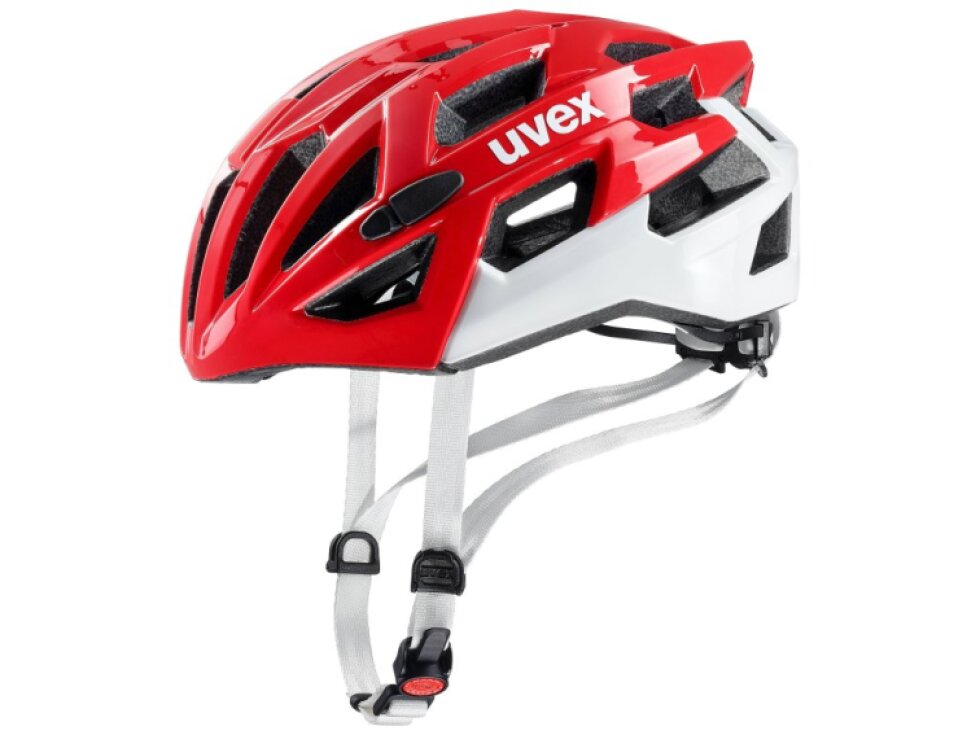 Helma UVEX RACE 7 white-red vel.51-55cm