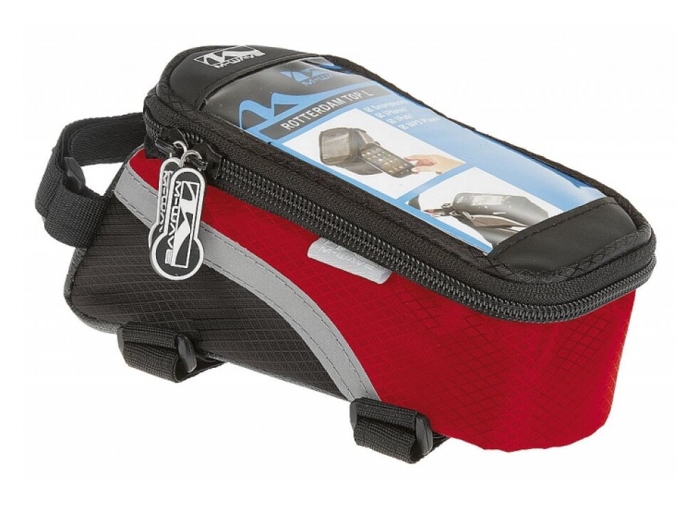 brašna M-WAVE ROTTERDAM L na rám červená