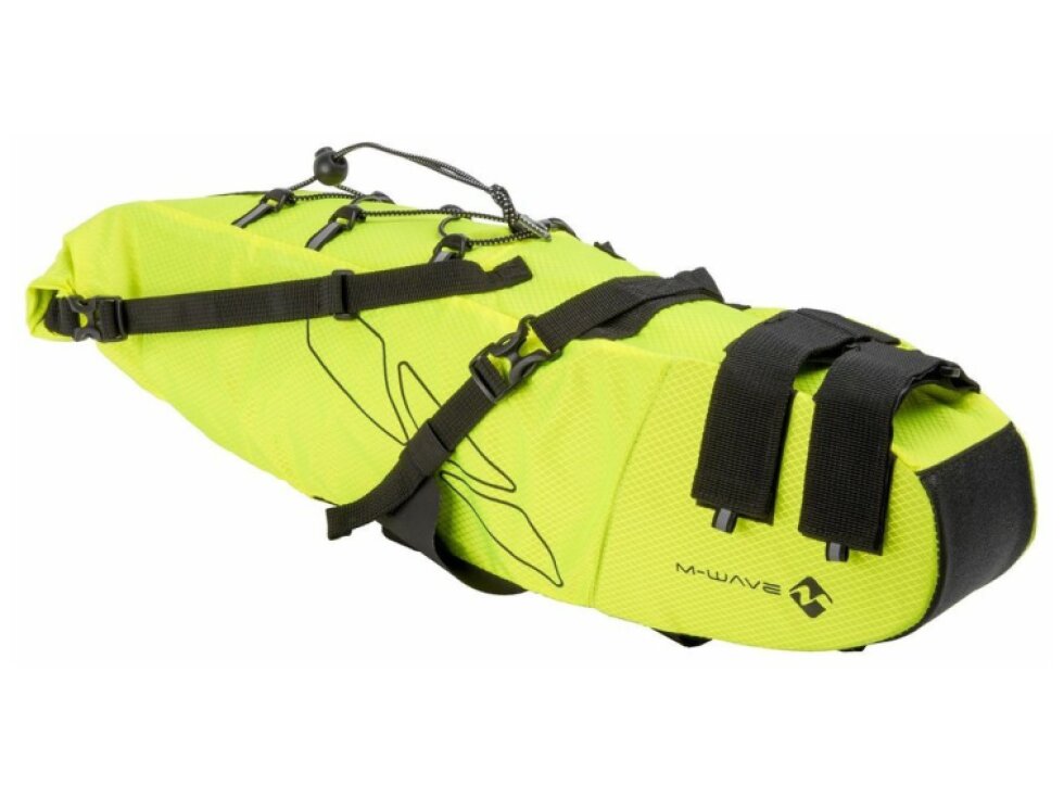 Brašna M-WAVE Rough Ride Saddle svítivě žlutá
