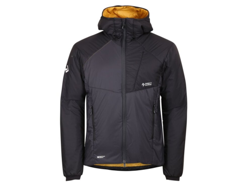 DIR.ALP.pánská péřová bunda UNIQ anthracite/black