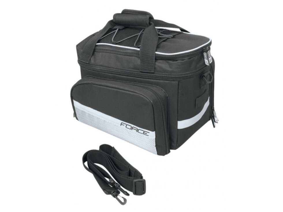 brašna FORCE LARGE na zadní nosič 20l