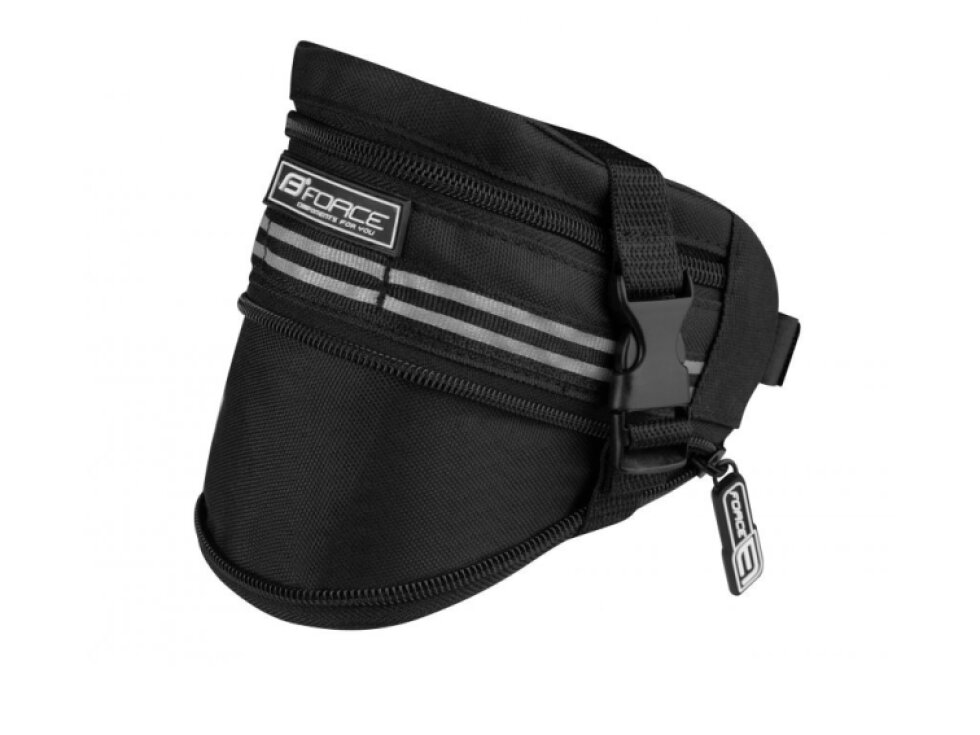 brašna pod sedlo FORCE WIDEN, černá