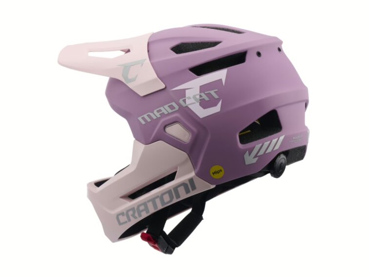 Dětská helma Cratoni MadCat Mips blush-rose matt