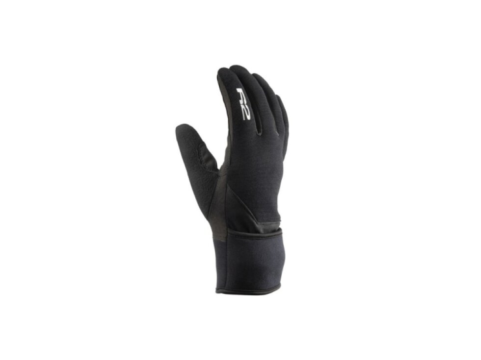 R2 univ.rukavice 2v1 WRAP pánské černé