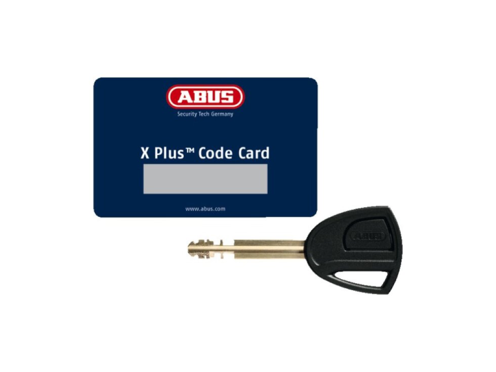 Zámek Abus 6000KA/90 BK SH Bordo Alarm