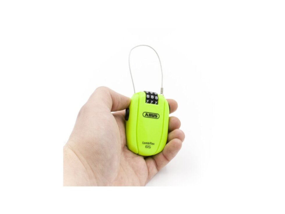 Zámek Abus Combiflex StopOver 65 neon