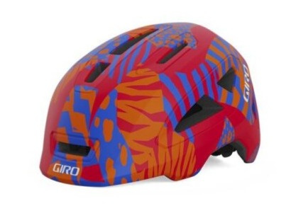 Dětská helma Giro Scamp II matte red animal