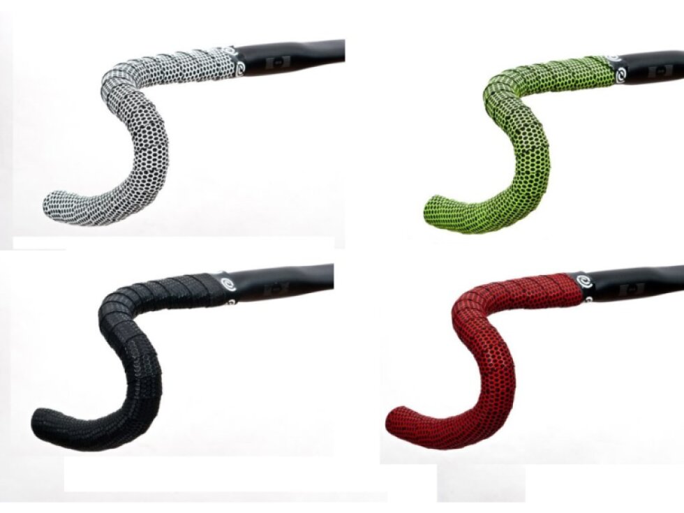 Omotávka BikeRibbon Hexagon white