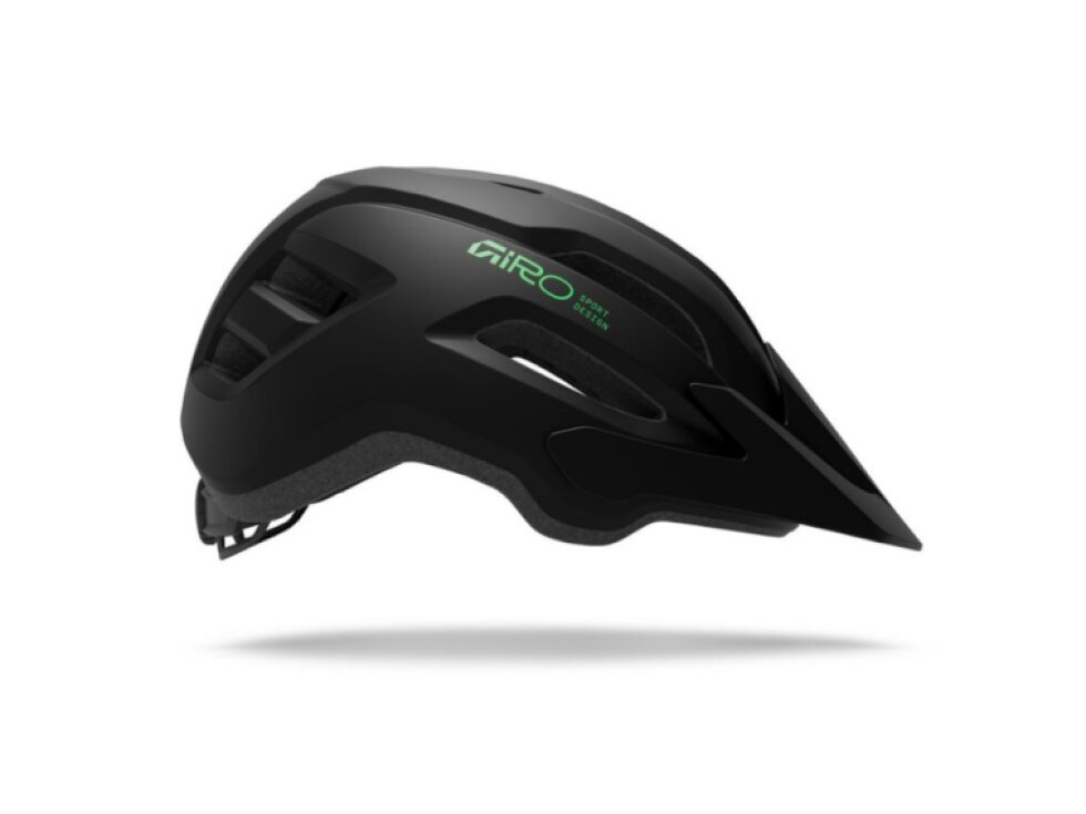 Helma Giro Fixture II Youth Mat Black/Vivid Green