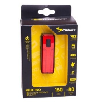 Zadní blikačka Moon Helix Pro 150 lumenů