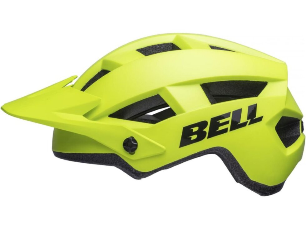 Helma Bell Spark 2 Jr.matte hi-viz yellow 50-57cm