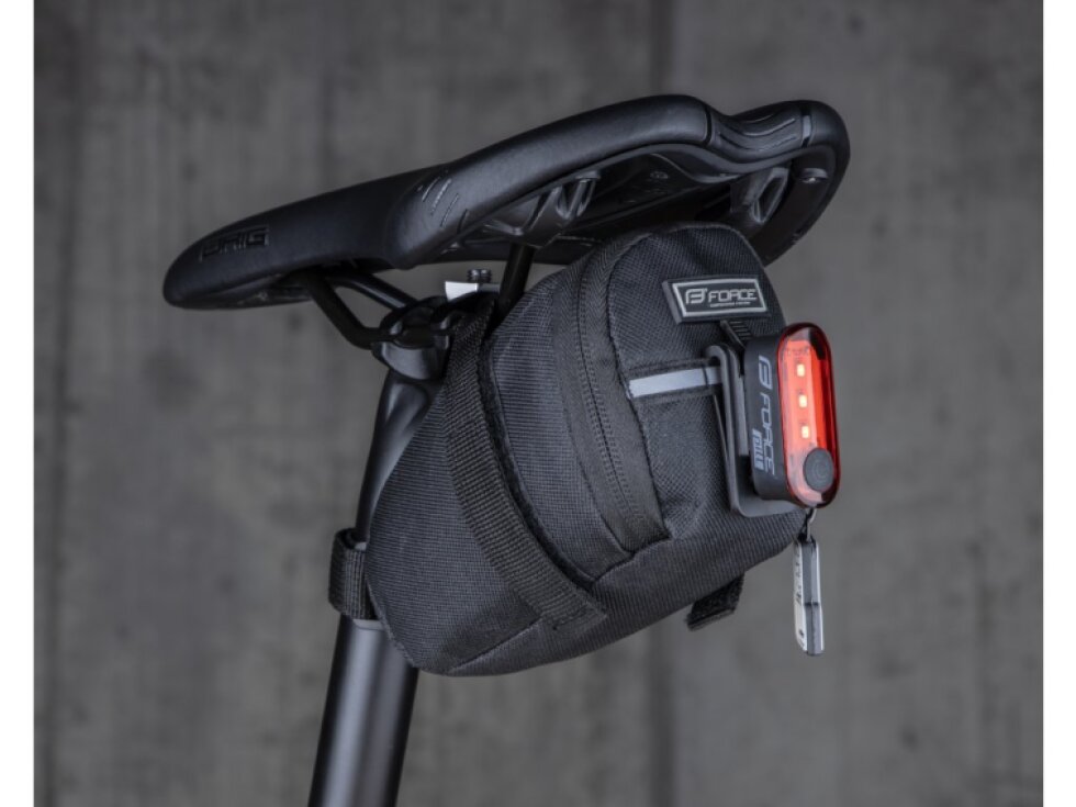 brašna pod sedlo FORCE ECO suchý zip