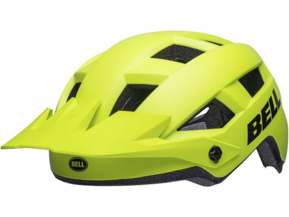 Helma Bell Spark 2 Jr.matte hi-viz yellow 50-57cm