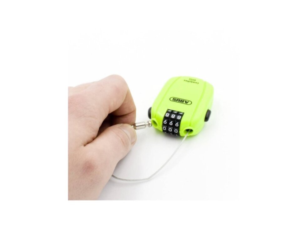 Zámek Abus Combiflex StopOver 65 neon
