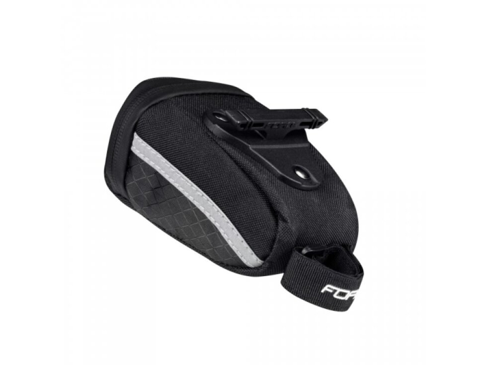 brašna pod sedlo FORCE RIDE klick černá S