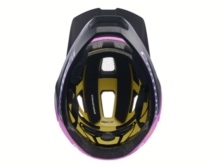 Dětská helma Cratoni MadCat Mips pink-black matt