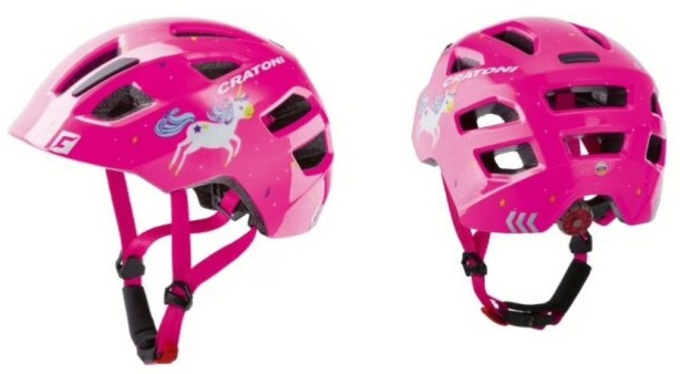 Helma Cratoni Maxster unicorn pink glossy 46-51cm