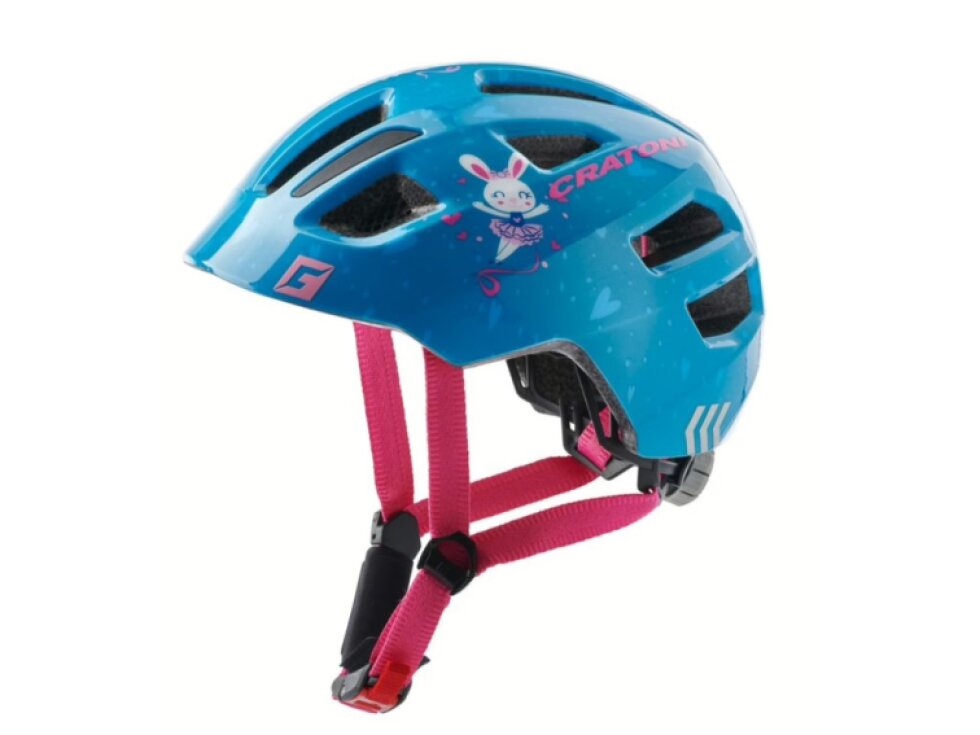 Helma Cratoni Maxster bunny blue glossy 46-51cm