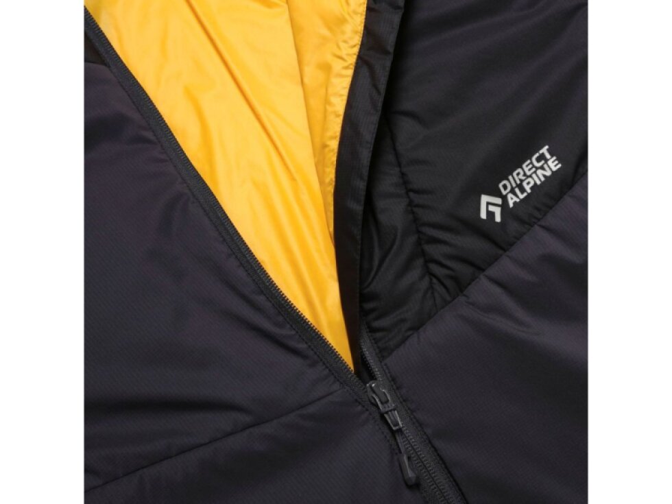 DIR.ALP.pánská péřová bunda UNIQ anthracite/black