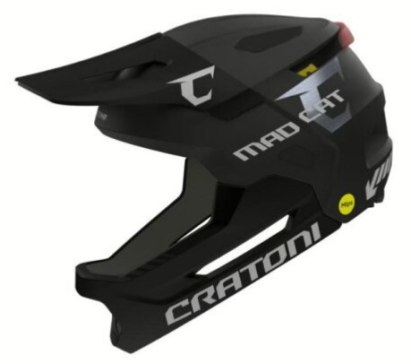 Dětská helma Cratoni MadCat Mips black matt